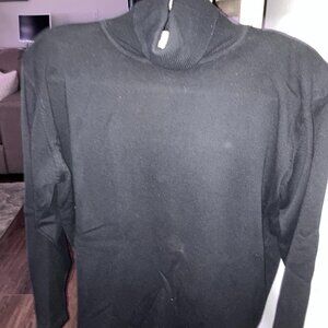 Milano Black Turtleneck Sweater